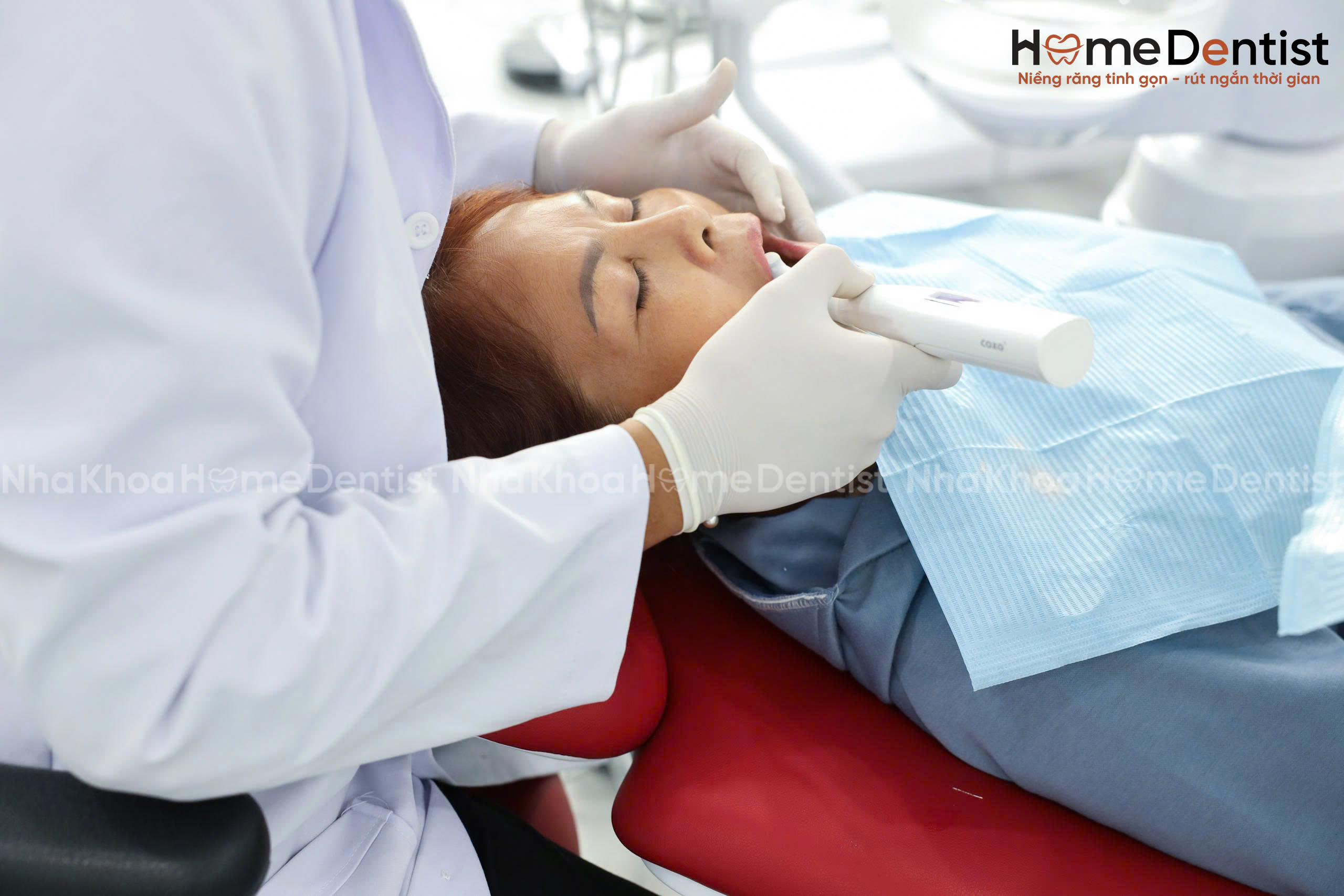 Điều trị tủy tại Home Dentist sử dụng máy nội nha hiện đại
