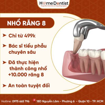 Nhổ răng khôn êm ái tại Home Dentist