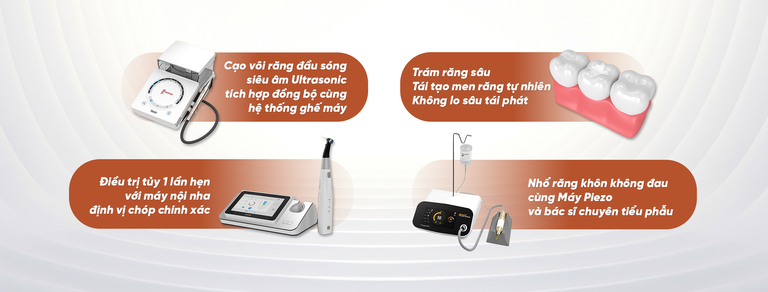 Thiết bị công nghệ tại Home Dentist